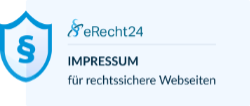 Siegel eRecht24 - Impressum für rechtssichere Websites
